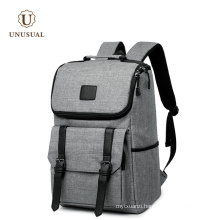 Popular stylish 17 inch melange laptop backpack waterproof